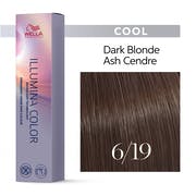 Illumina Color 6/19 Dark Ash Cendre Blonde Permanent Hair Color