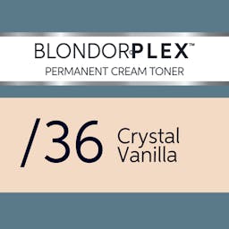 BlondorPlex Permanent Cream Toner /36 Crystal Vanilla