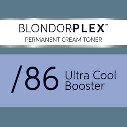 BlondorPlex Permanent Cream Toner /86 Ultra Cool Booster
