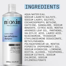 Nioxin Hair Fall Defense Shampoo - Shampoo for Hair Loss