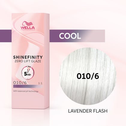 Shinefinity Zero Lift Flash Glaze 010/6 Lightest Blonde Violet (Lavender Flash)