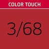 Color Touch 3/68 Castaño Oscuro/Perla Violeta Demi-Permanente