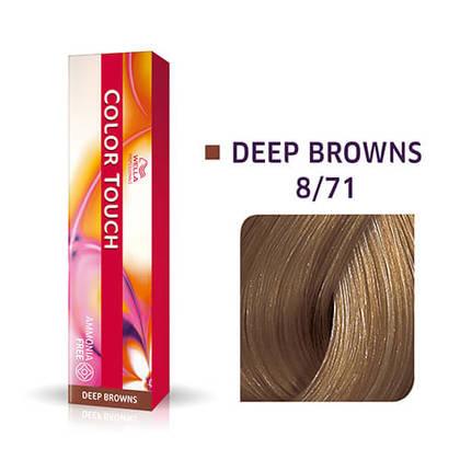 Color Touch 8/71 Light Blonde/Brown Ash Demi-Permanent