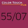 Color Touch Plus 55/07 Castaño Claro Intenso/ Castaño Natural Demi-Permanente