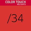 Color Touch Relights /34 Oro Rojo Demi-Permanente