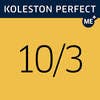 Koleston Perfect 10/3 Lightest Blonde/Gold Permanent