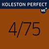 Koleston Perfect 4/75 Medium Brown/Brown Red-Violet Permanent