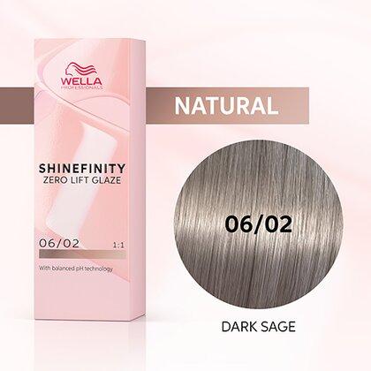 Shinefinity Zero Lift Glaze 06/02 Dark Blonde Natural Matte (Dark Sage)