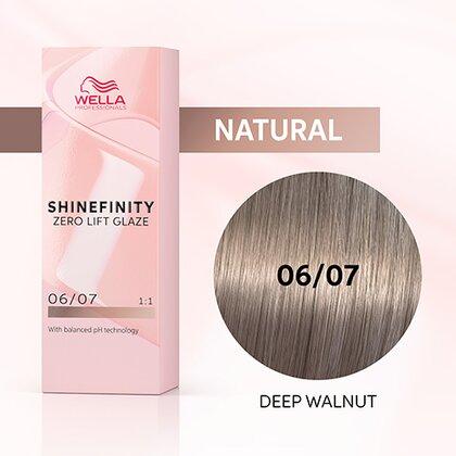 Shinefinity Zero Lift Glaze 06/07 Dark Blonde Natural Brown (Deep Walnut)