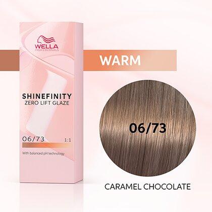 Shinefinity Zero Lift Glaze 06/73 Dark Blonde Brown Gold (Caramel Chocolate)