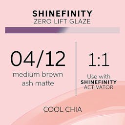 Shinefinity Zero Lift Glaze 04/12 Medium Brown Ash Matte (Cool Chia)