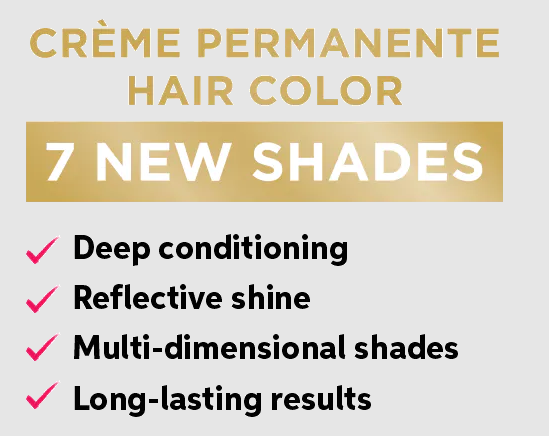 Creme Permanent Hair Color
