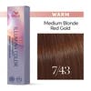 Illumina Color 7/43 Medium Red Gold Blonde Permanent Hair Color