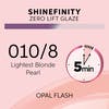 Shinefinity Zero Lift Flash Glaze 010/8 Lightest Blonde Pearl (Opal Flash)