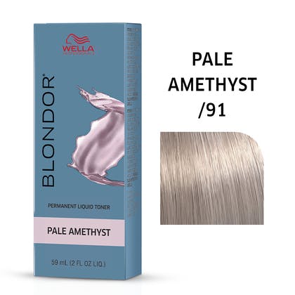 Blondor Permanent Liquid Hair Toner /91 Pale Amethyst