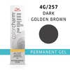 Color Charm Permanent Gel 4G Dark Golden Brown