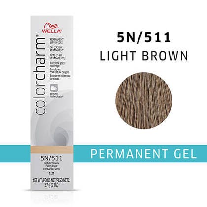 Color Charm Permanent Gel 5N Light Brown