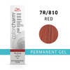 Color Charm Permanent Gel 7R Red