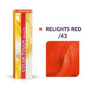 Color Touch Relights /43 Rojo Oro Demi-Permanente