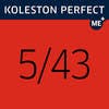 Koleston Perfect 5/43 Light brown/Red gold Permanent