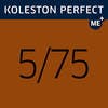 Koleston Perfect 5/75  Light Brown/Brown Red-Violet Permanent