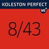 Koleston Perfect 8/43 Light Blonde/Red Gold Permanent